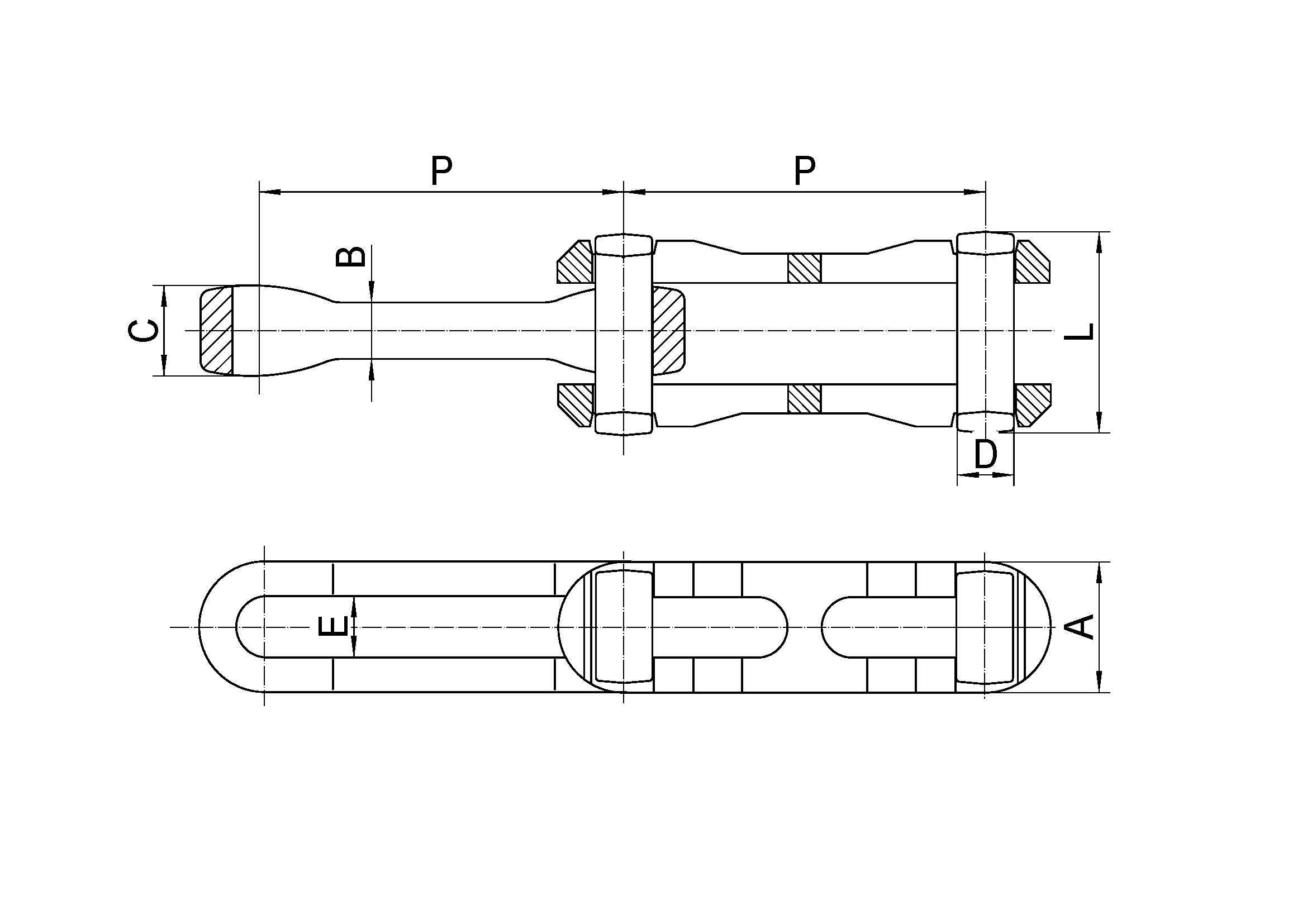 Forged Rivertless Chain